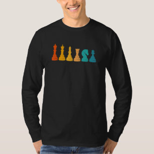 Chess Retro Graphic Chess Player Checkmate Board G T-Shirt