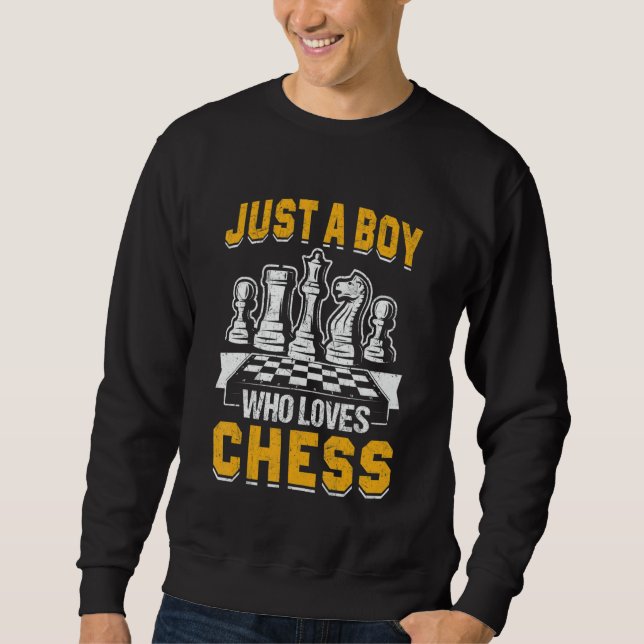 Chess  saying 1 sweatshirt (Front)