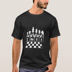 Chess Set Periodic Table Elements T-Shirt