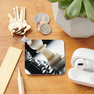 Chess Soldier Printed Keychains