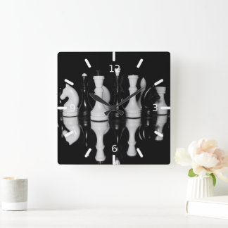 Chess Square Wall Clock