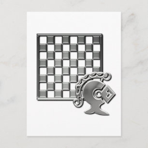 Chess Strategy Postcard