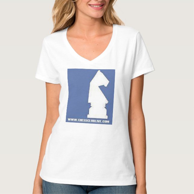 Chess T-Shirt with Chess Motif (Front)