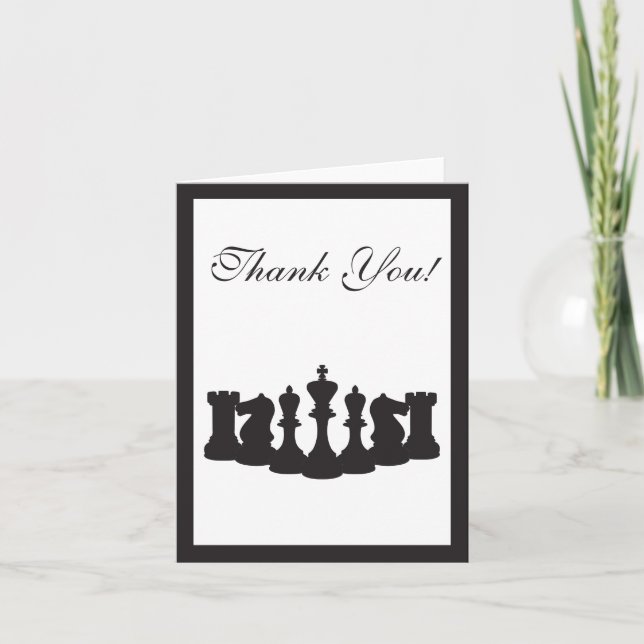 Chess Thank You Card (Front)