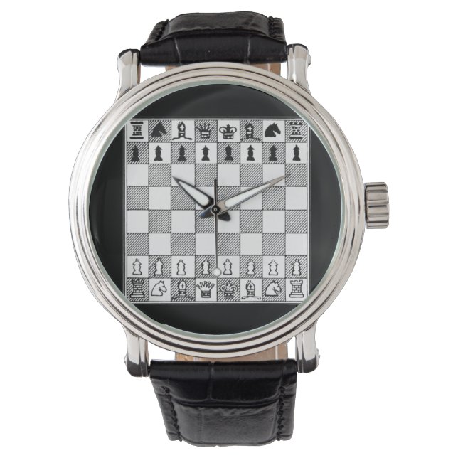 Chess Theme Watch (Front)