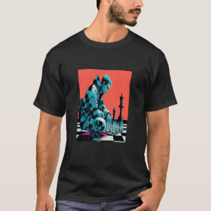 Chess Tournament Fans Retro Pop Chess Player 1 T-Shirt