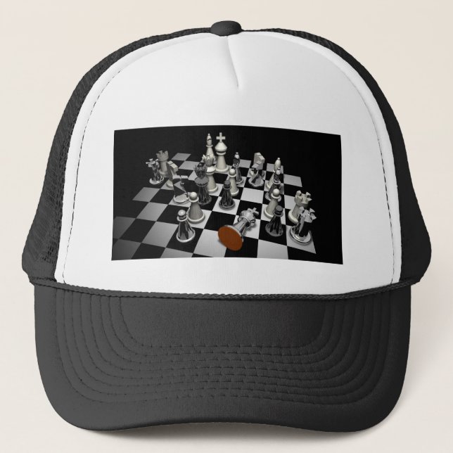 Chess Trucker Hat (Front)