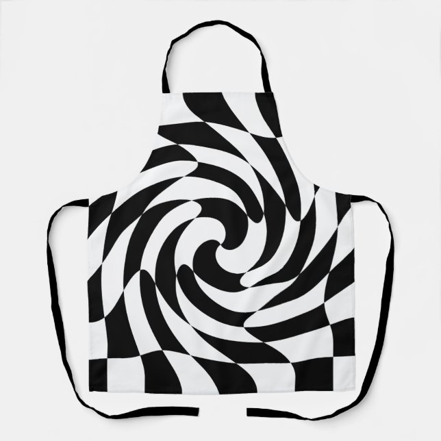 Chess twirl apron (Front)
