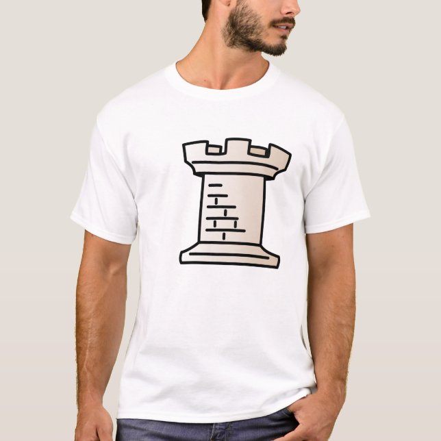Chess White Rook Shirt (Front)