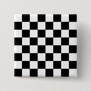 Chessboard 15 Cm Square Badge