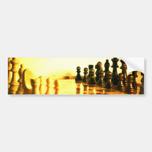 Chessboard Bumper Stickers