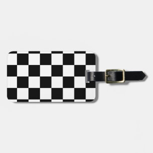 Chessboard Luggage Tag
