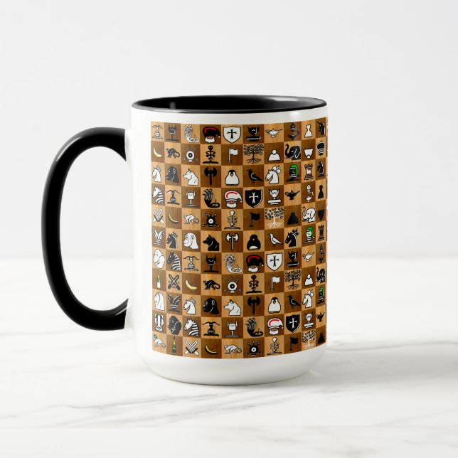 ChessCraft Tile Mug (Left)