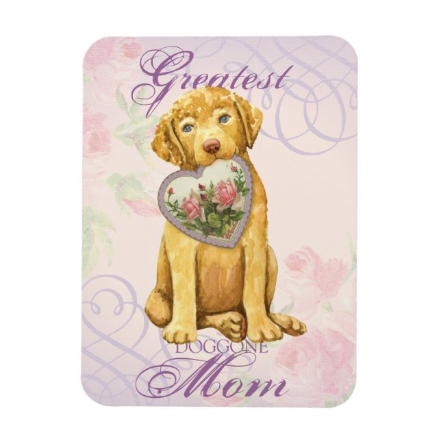 Chessie Heart Mum Magnet (Vertical)
