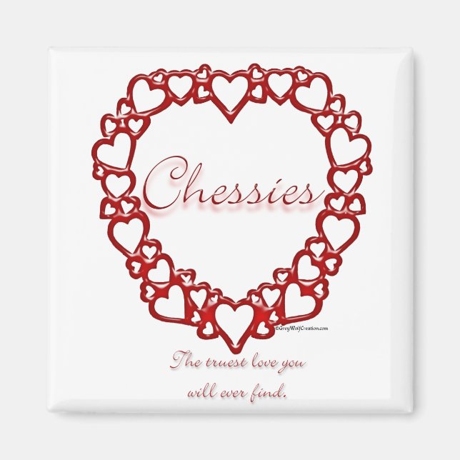Chessie True Love Magnet (Front)