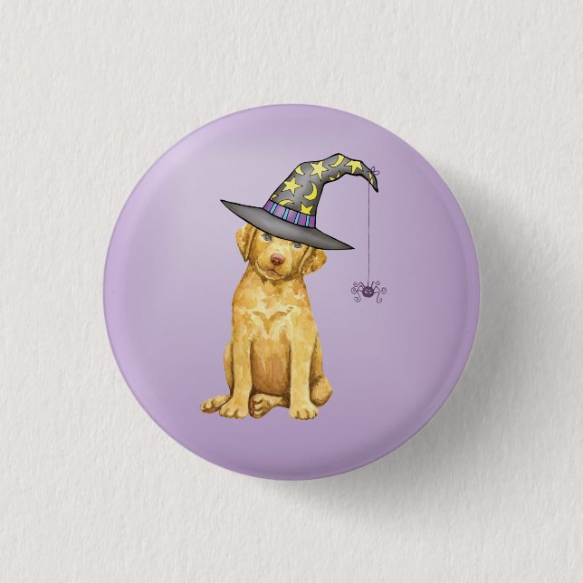 Chessie Witch Pinback Button (Front)