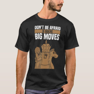 Chessmen Cool Comedy Chess Queen King Knight Char T-Shirt