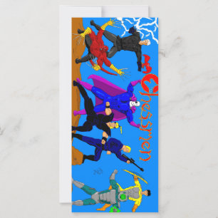 Chessmen Rackcard/bookmark