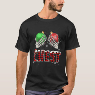 Chest Nuts Christmas Chestnuts Xmas Couple Matchin T-Shirt