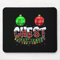 Chest Nuts Christmas Funny Matching Couple Chestnu