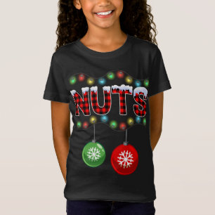Chest Nuts Christmas Lights Matching Couple Chestn T-Shirt