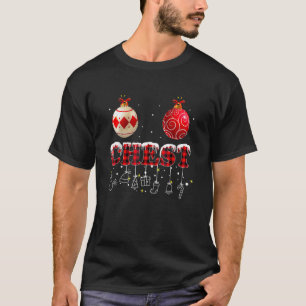 Chest Nuts Christmas  Matching Couple Chestnuts 1 T-Shirt