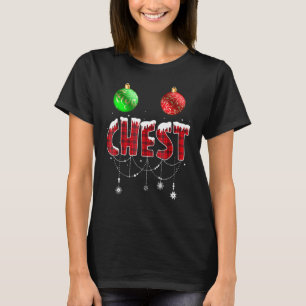 Chest Nuts Christmas Matching Couple Chestnuts 1 T-Shirt