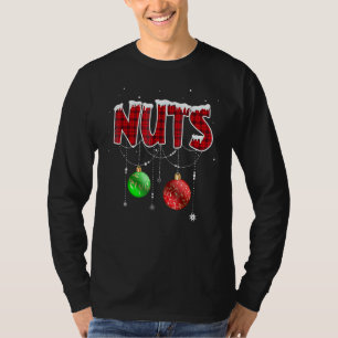 Chest Nuts Christmas Matching Couple Chestnuts 2 T-Shirt