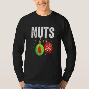 Chest Nuts Christmas   Matching Couple Chestnuts 4 T-Shirt