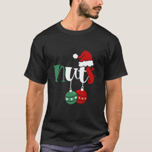 Chest Nuts Christmas Matching Couple Chestnuts Fun T-Shirt