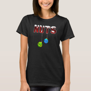 Chest Nuts Christmas  Matching Couple Chestnuts T-Shirt
