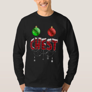 Chest Nuts Christmas     Matching Couple Chestnuts T-Shirt