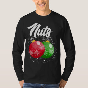 Chest Nuts Christmas Matching Couple Chestnuts T-Shirt