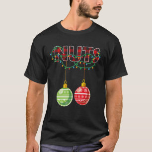 Chest Nuts Christmas Matching Couple Chestnuts T-Shirt