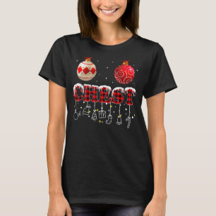 Chest Nuts Christmas Shirt Funny Matching Couple C