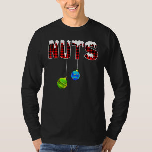 Chest Nuts Christmas T Matching Couple Chestnuts T-Shirt