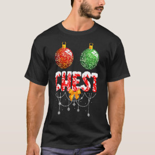 Chest Nuts Couples Christmas Chestnuts Adult Match T-Shirt