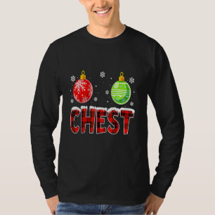 Chest Nuts Couples Christmas Chestnuts Adult Match T-Shirt