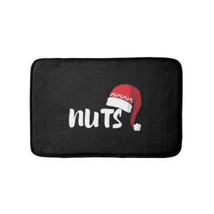 Chest Nuts Couples Christmas Couple Christmas Coup Bath Mat