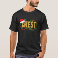 Chest Nuts Couples Christmas Funny Xmas Party Mens