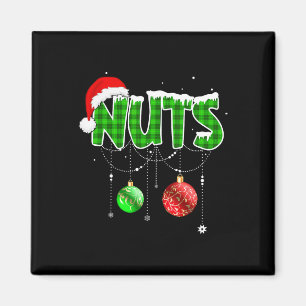Chest Nuts Fun Matching Chestnuts Christmas Couple Magnet
