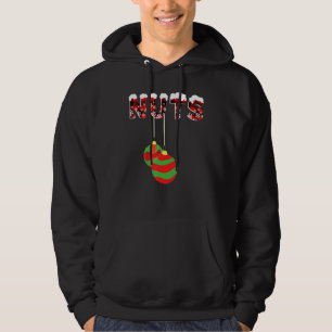 Chest Nuts Funny Matching Chestnuts Christmas Coup Hoodie