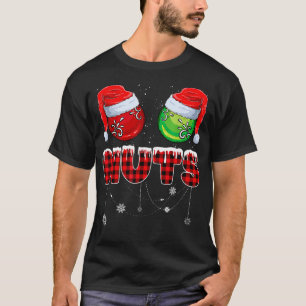 Chest Nuts Funny Matching Chestnuts Christmas Coup T-Shirt