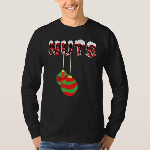 Chest Nuts Funny Matching Chestnuts Christmas Coup T-Shirt