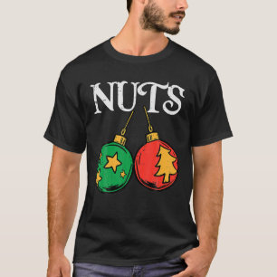 Chest Nuts Funny Matching Chestnuts Christmas T-Shirt