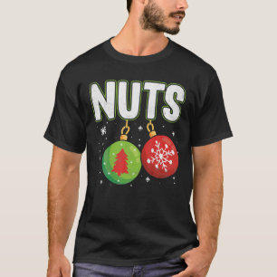 Chest Nuts Funny Matching Chestnuts Christmas T-Shirt