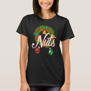 Chest Nuts Matching Chestnuts Christmas Couple Cos T-Shirt