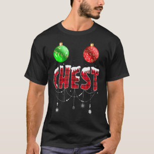 Chest Nuts Matching Chestnuts Christmas Couples C T-Shirt