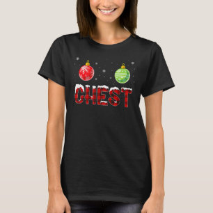 Chest Nuts Matching Chestnuts Christmas Couples C T-Shirt
