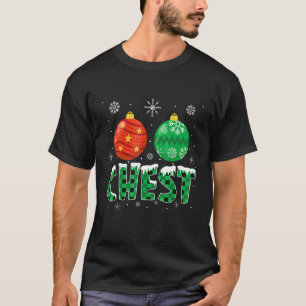 Chest Nuts Matching Chestnuts  Christmas Couples C T-Shirt